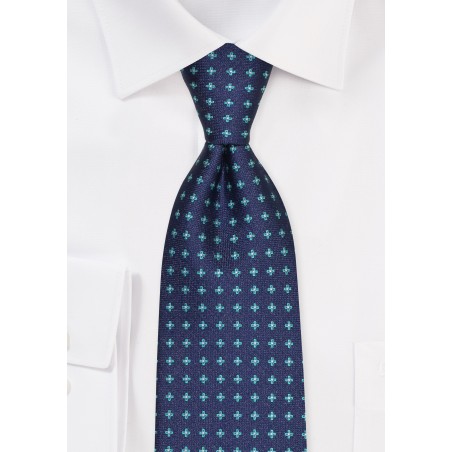 Blue and Green XL Necktie