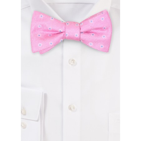 Pink Designer Bow Tie