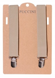 Elastic Band Suspender in Champagne Packaging