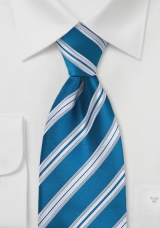 bright-blue-white-striped-tie