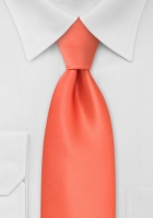 solid-bright-orange-tie