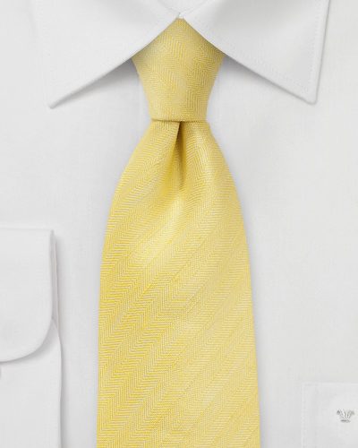 Primrose Yellow Neckties For Men
