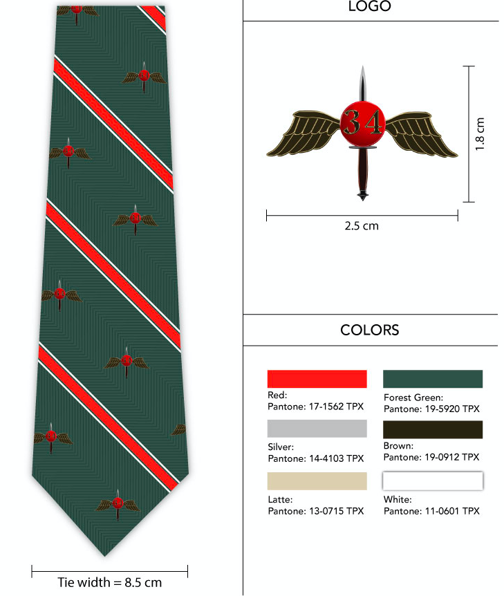 custom logo neckties handwoven