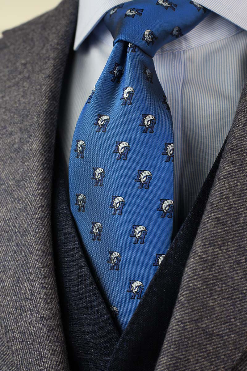 dolphin logo neckties