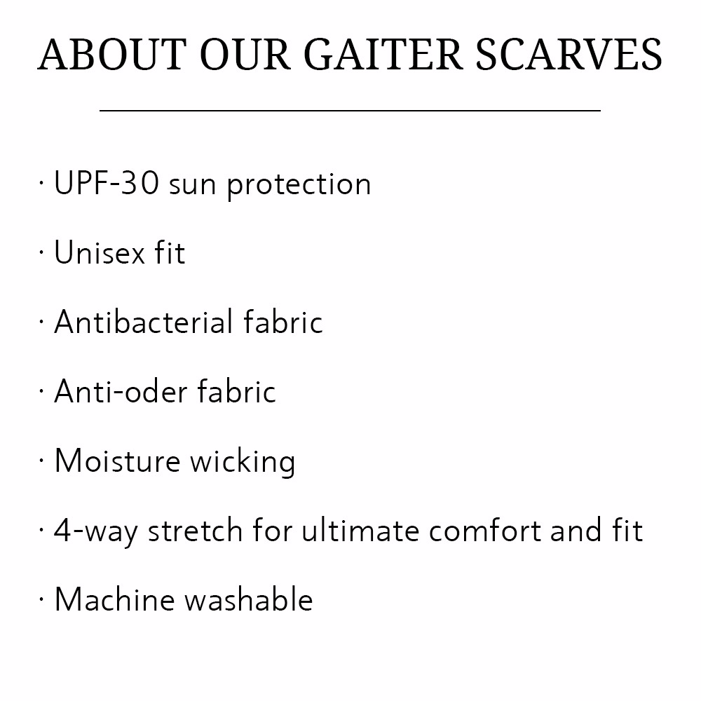 gaiter scarves bows-n-ties benefits